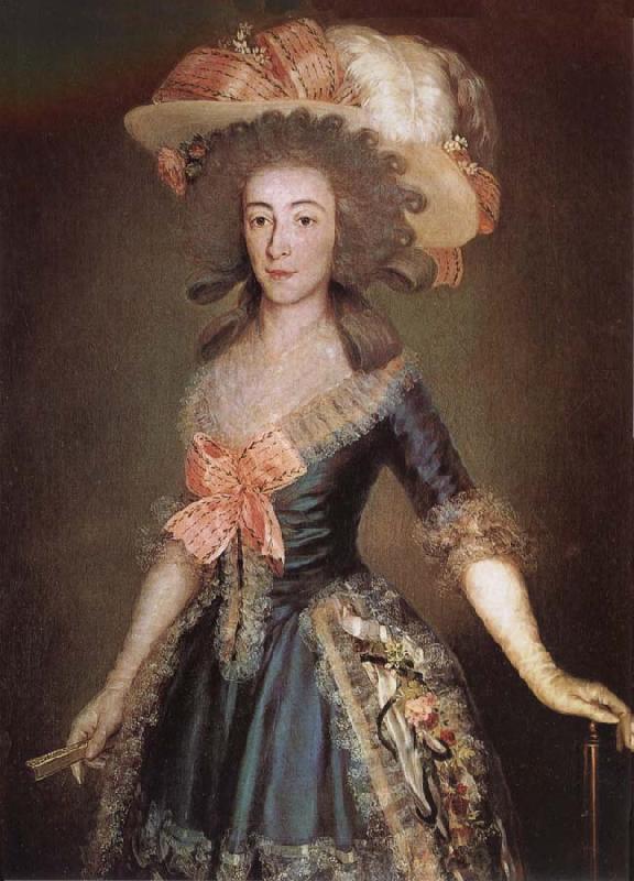 Francisco Goya Countess-Duchess of Benavente